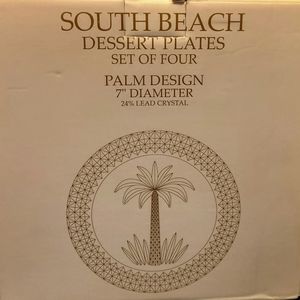 Shannon Crystal Desert/Salad plates